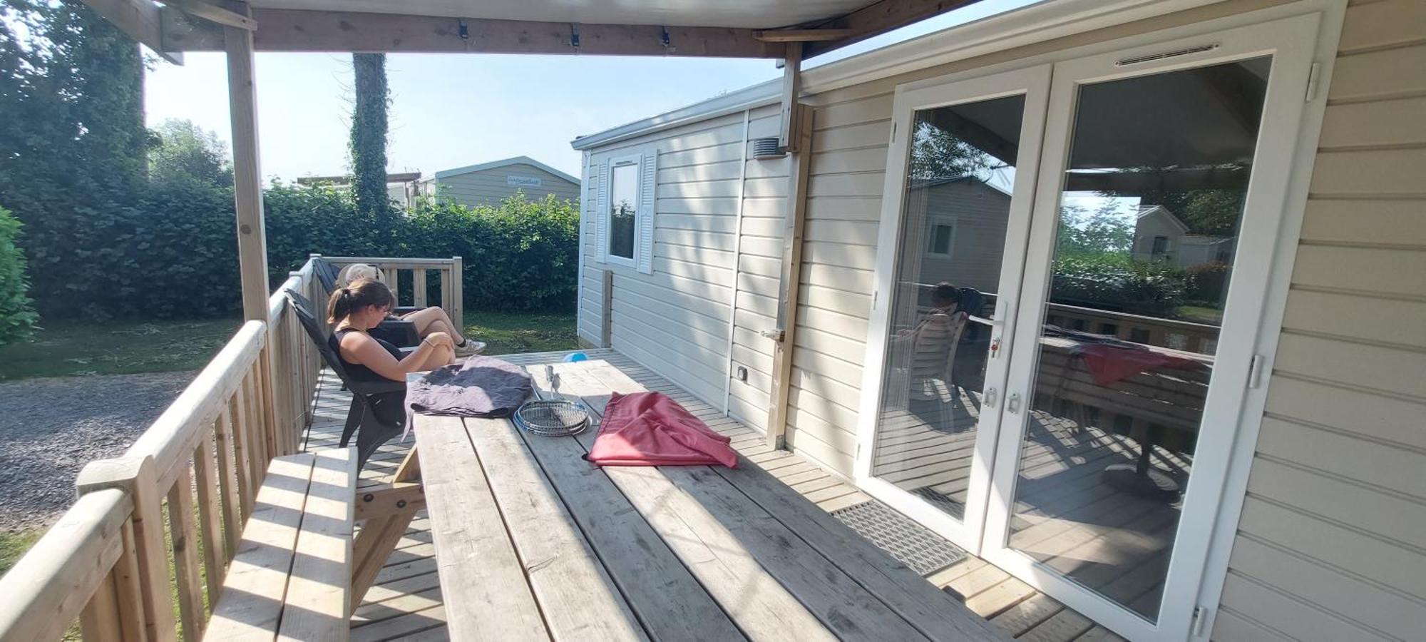 Camping le Clos de Balleroy Exterior foto